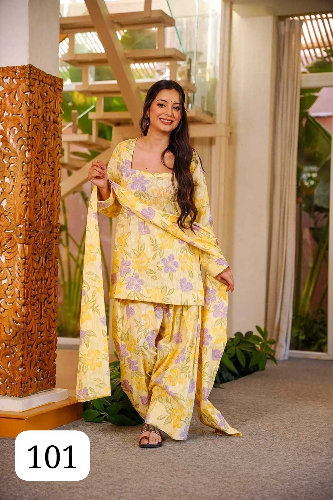Cotton Cambric Party Wear Kurti