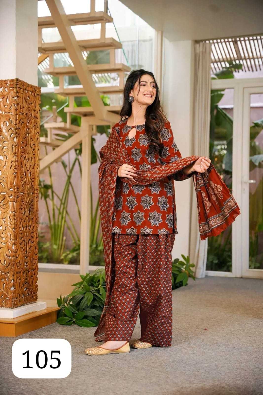 Cotton Cambric Party Wear Kurti