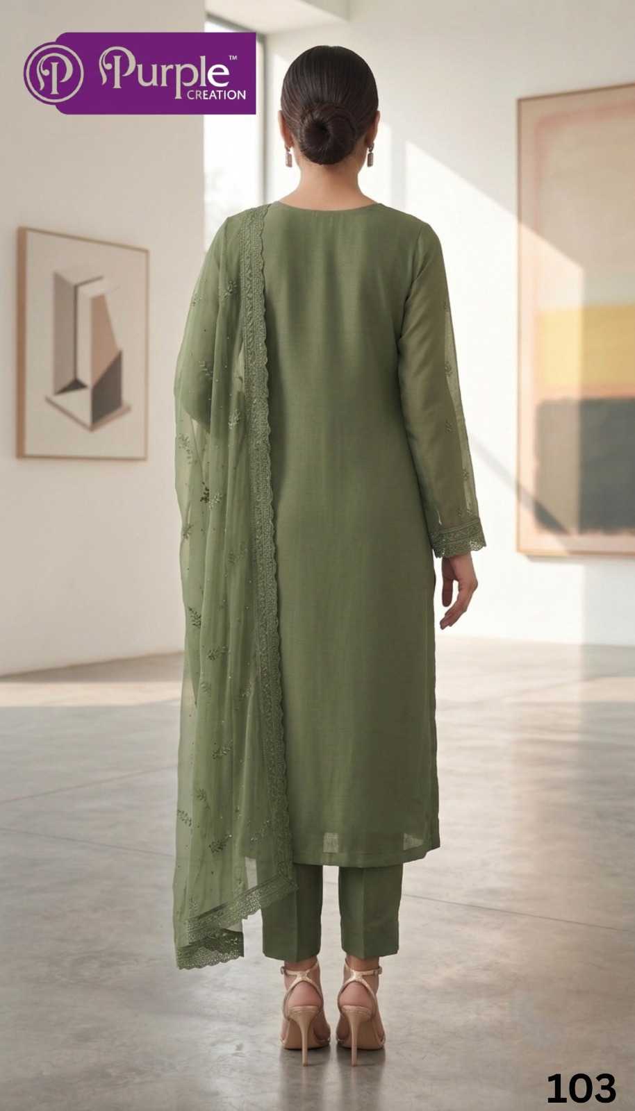 Embroidery Suit