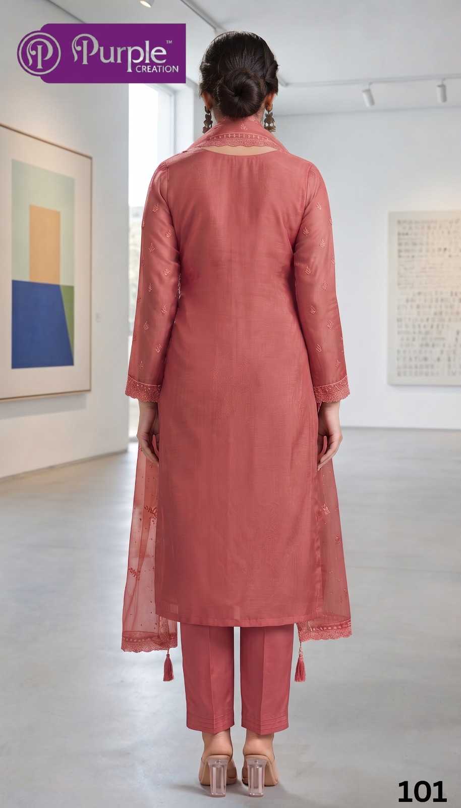 Embroidery Suit