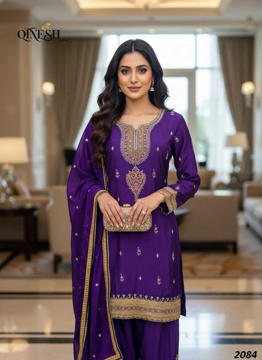 Chinon Embroidery Suit