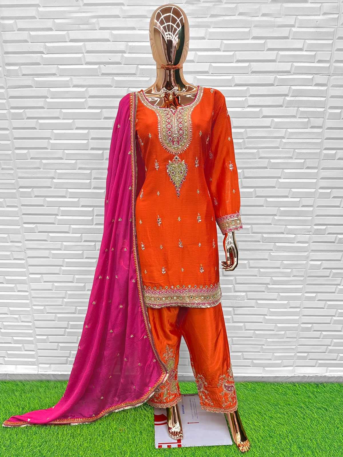 Chinon Embroidery Suit