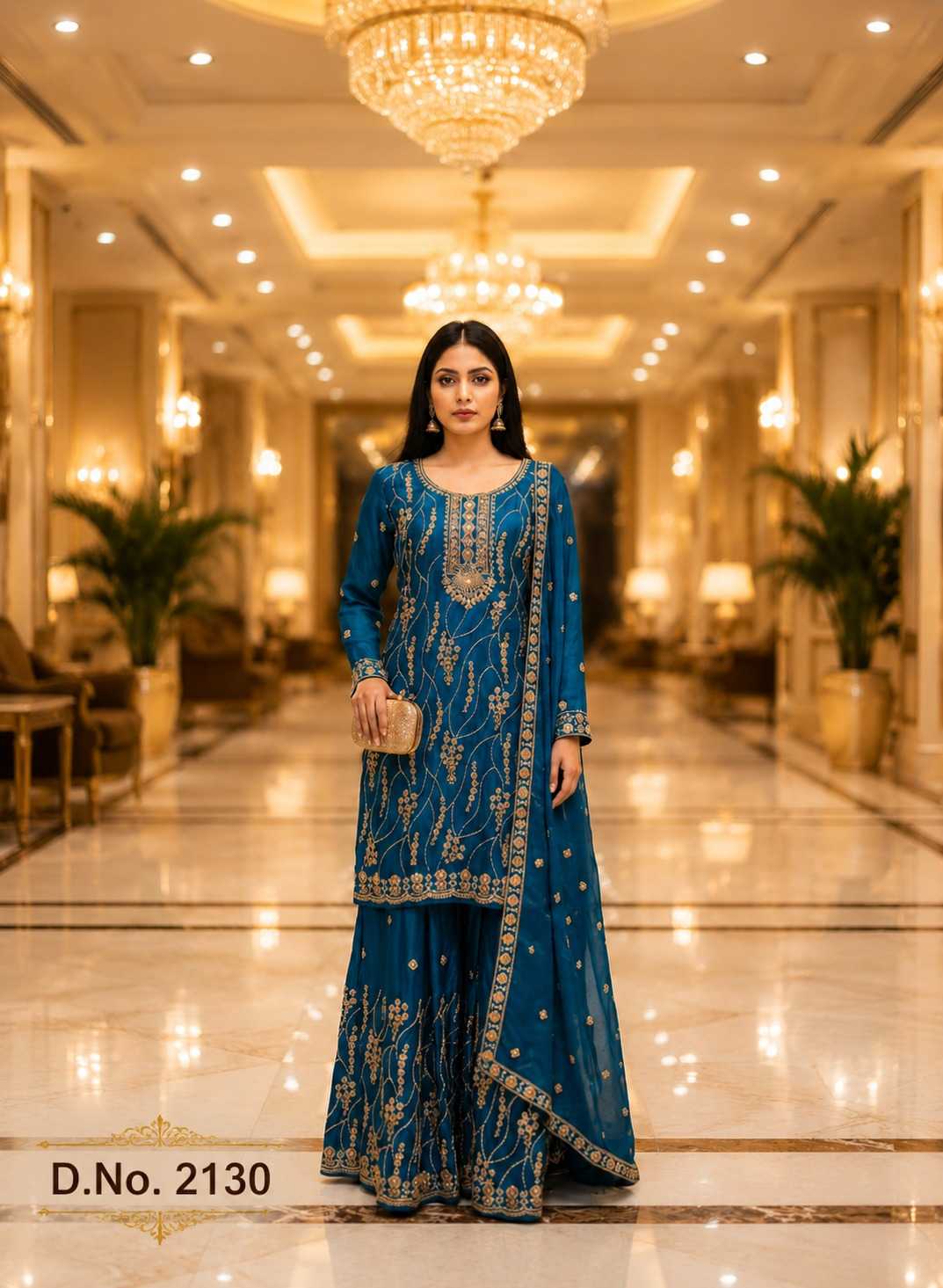 Silk Palazzo Suit