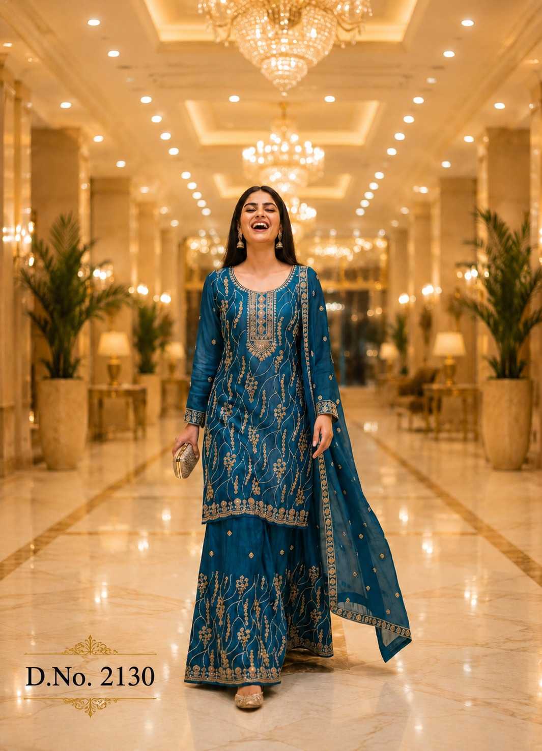 Silk Palazzo Suit