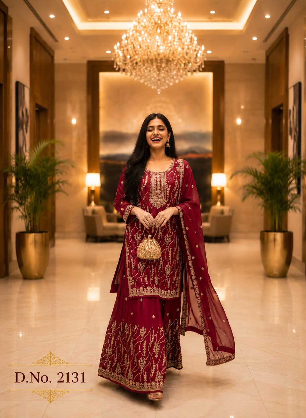 Silk Palazzo Suit