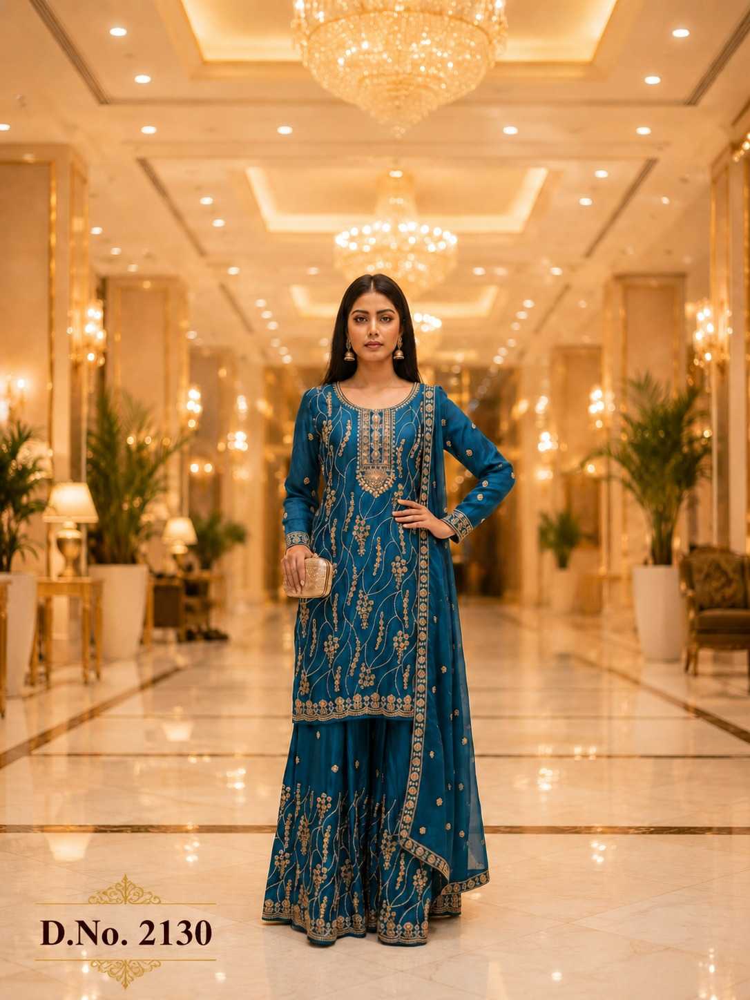 Silk Palazzo Suit