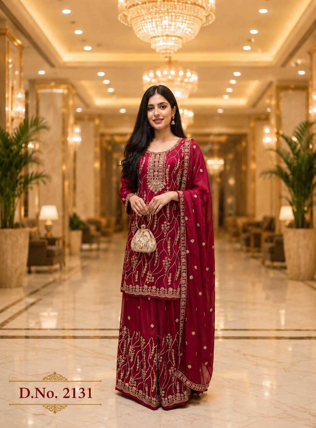 Silk Palazzo Suit