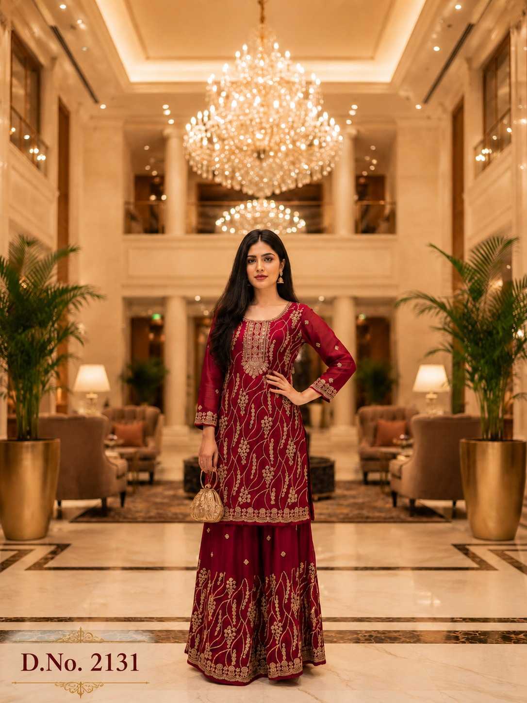 Silk Palazzo Suit