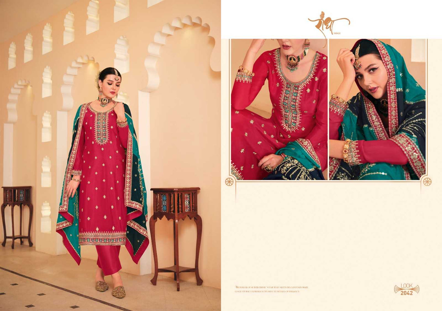 Embroidery Suit