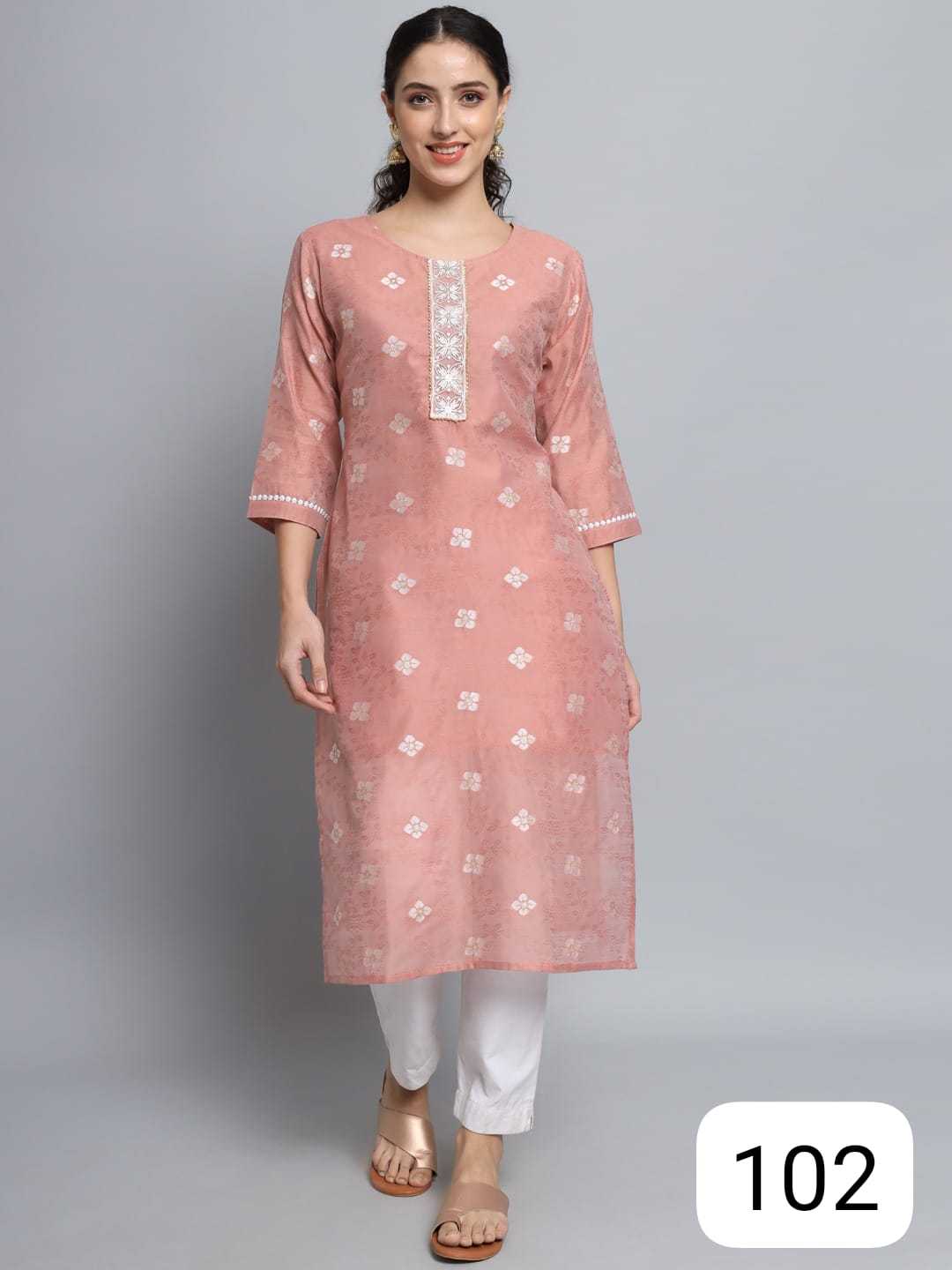 Silk Designer Kurti