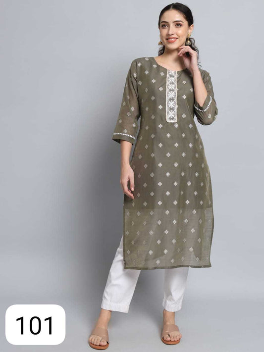 Silk Designer Kurti