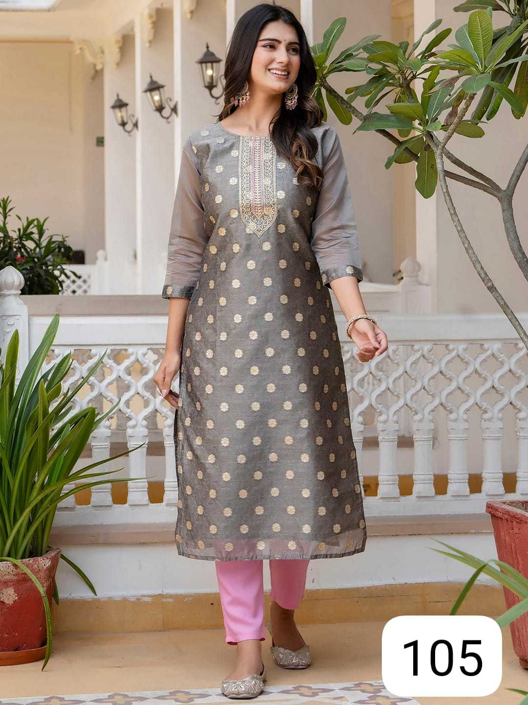 Silk Designer Kurti