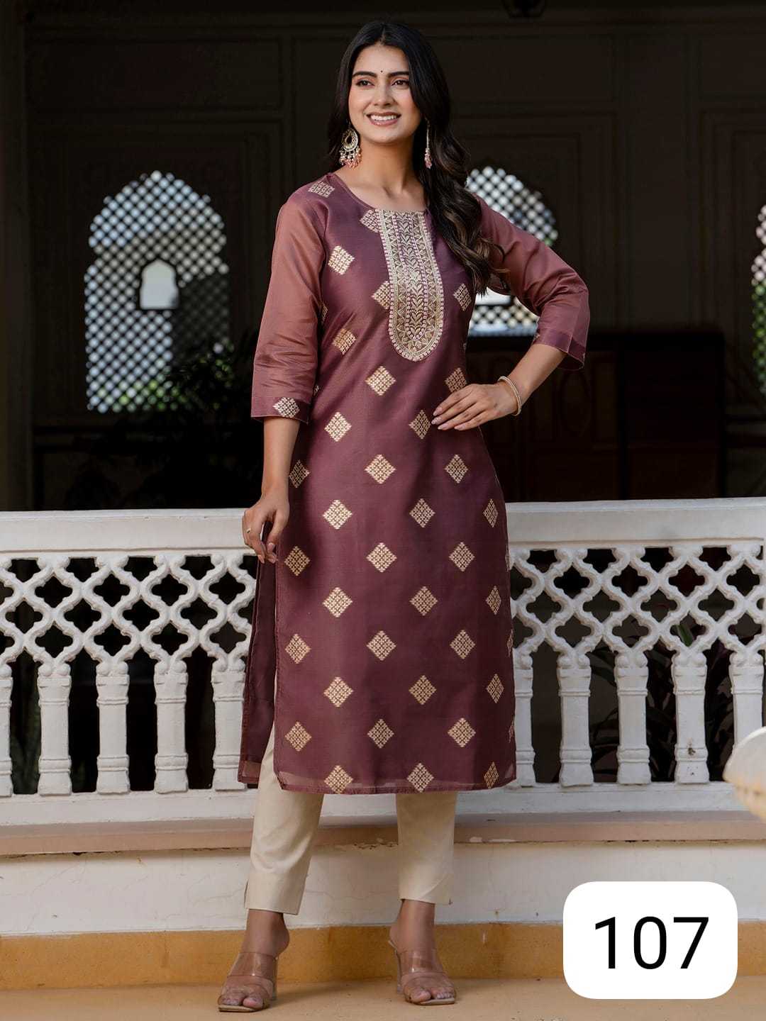 Silk Designer Kurti