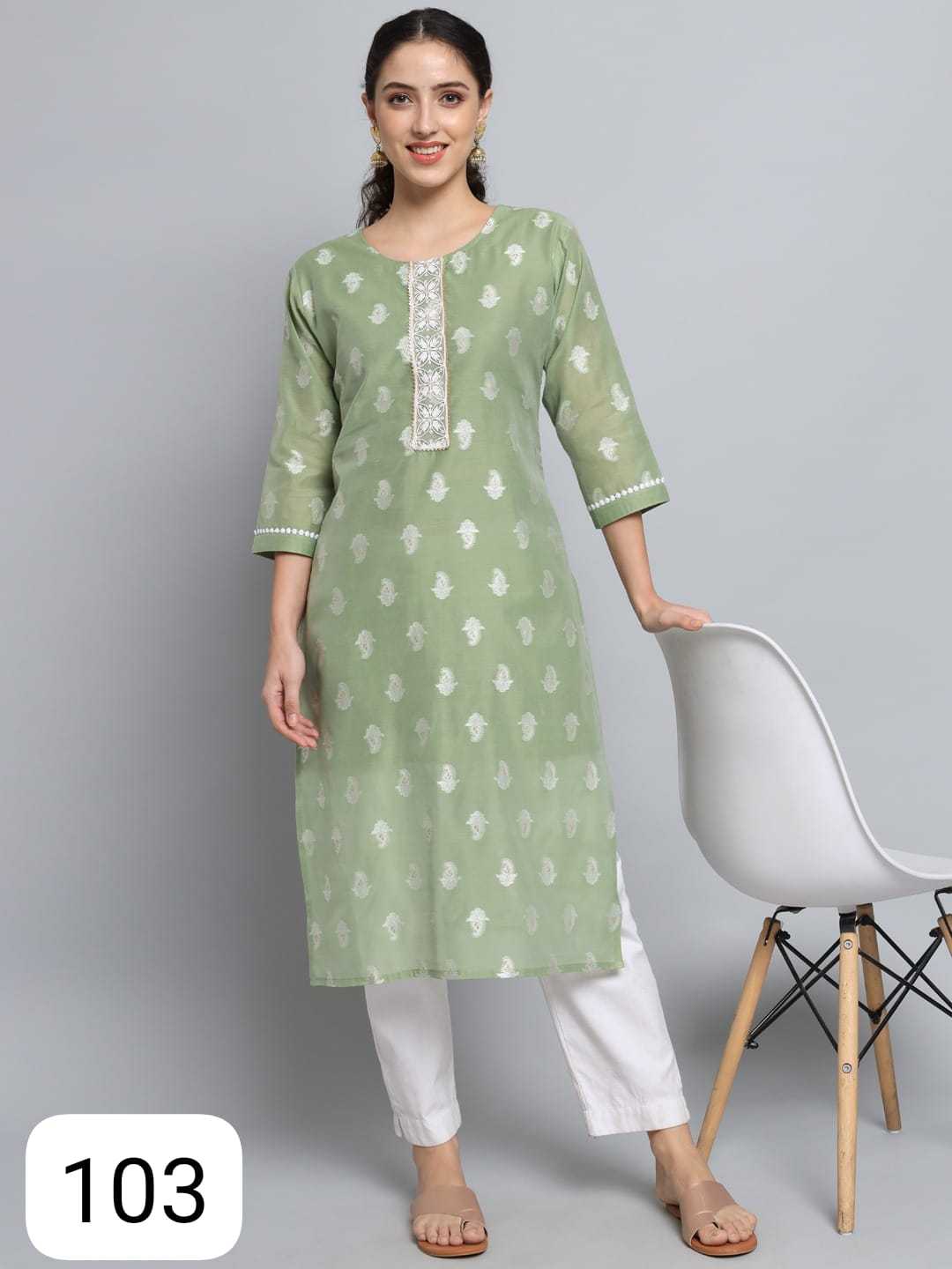 Silk Designer Kurti