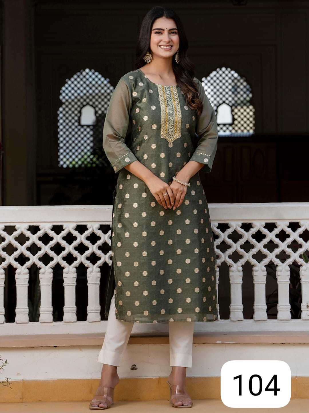 Silk Designer Kurti