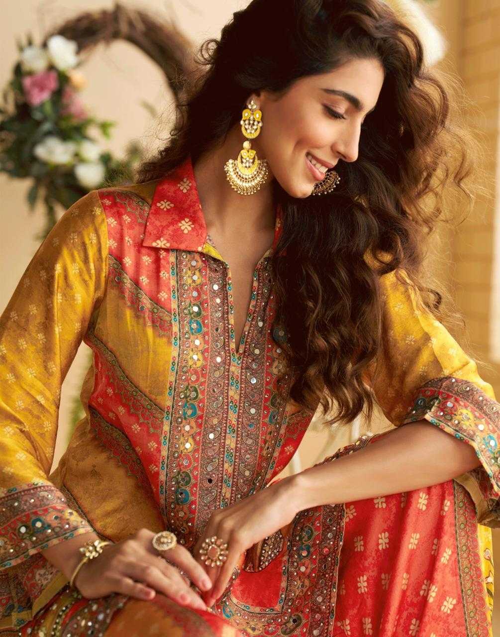 Ladies Silk Suit