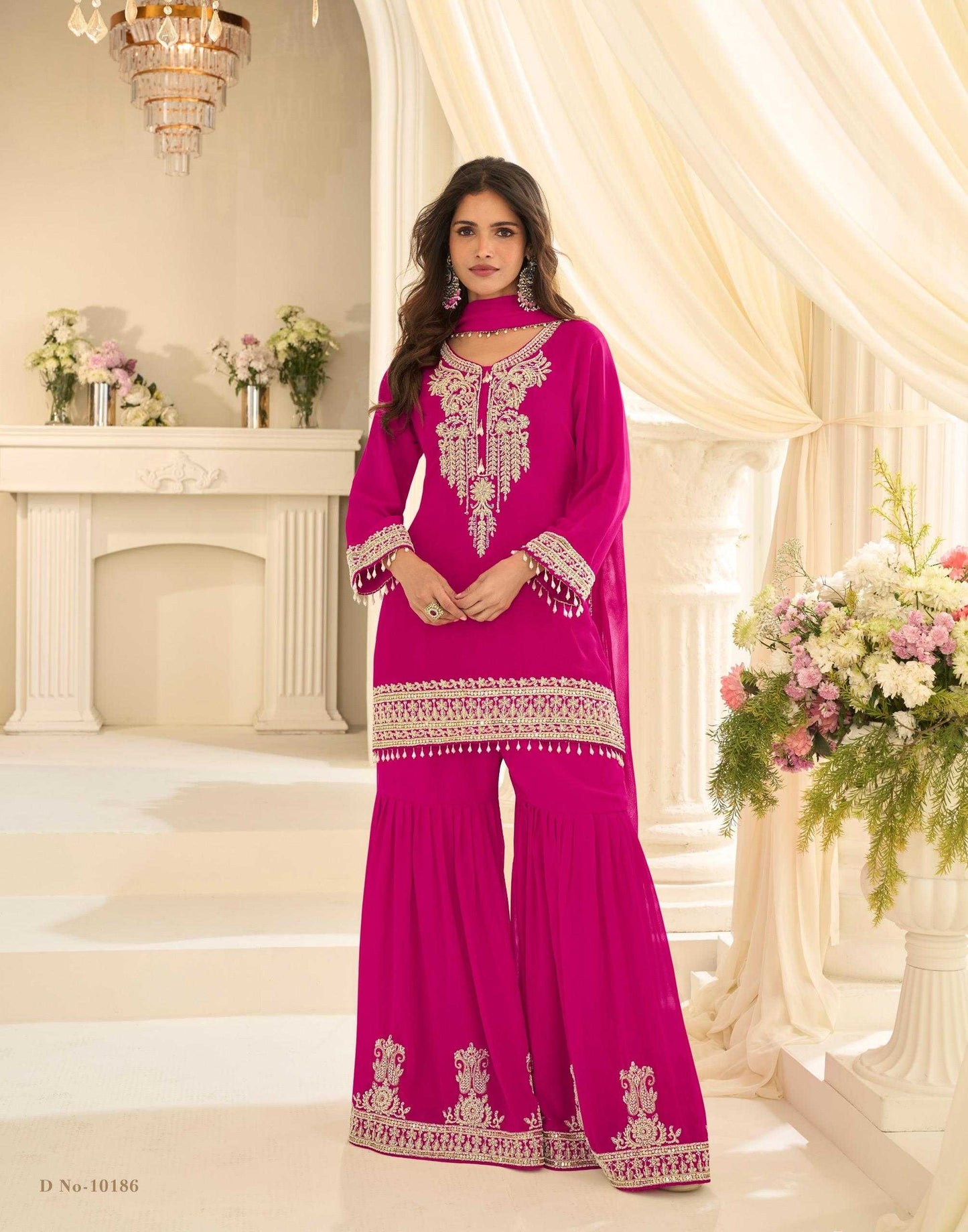 Georgette Embroidery Suit