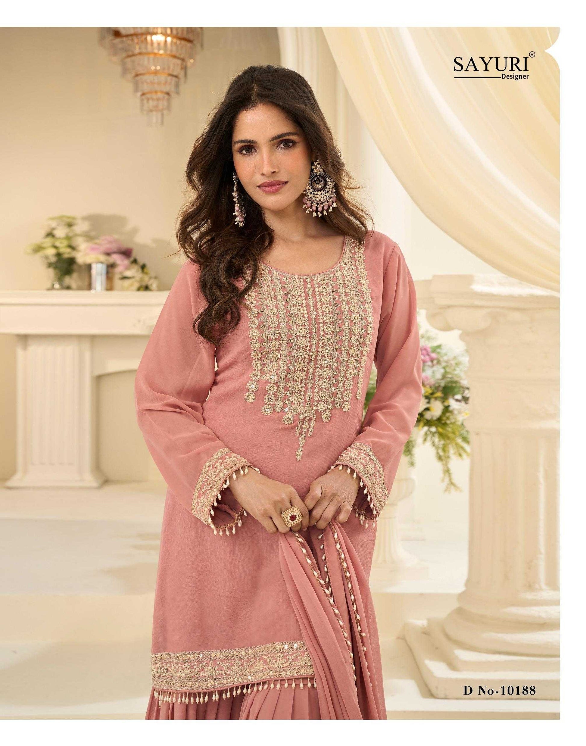 Georgette Embroidery Suit