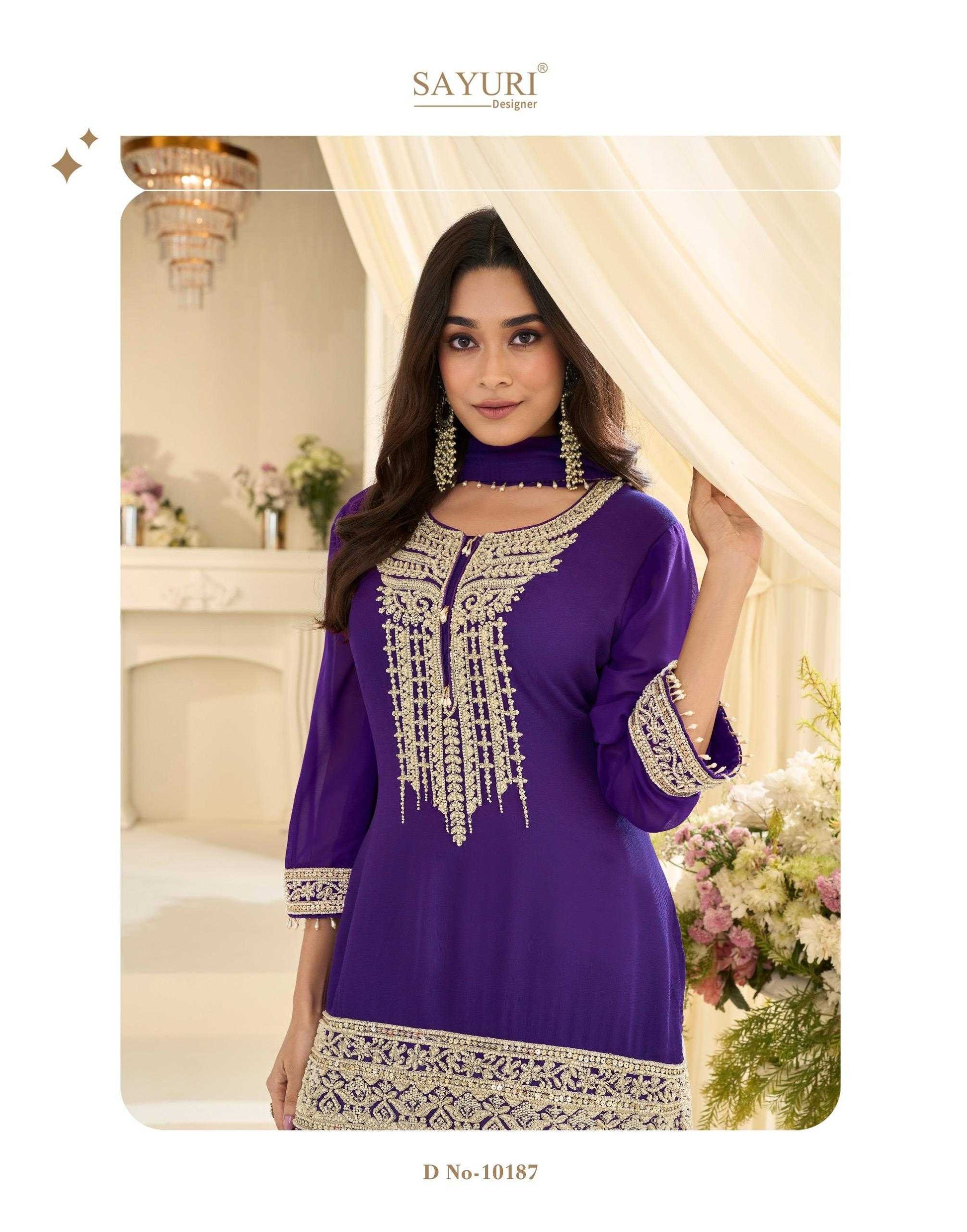 Georgette Embroidery Suit