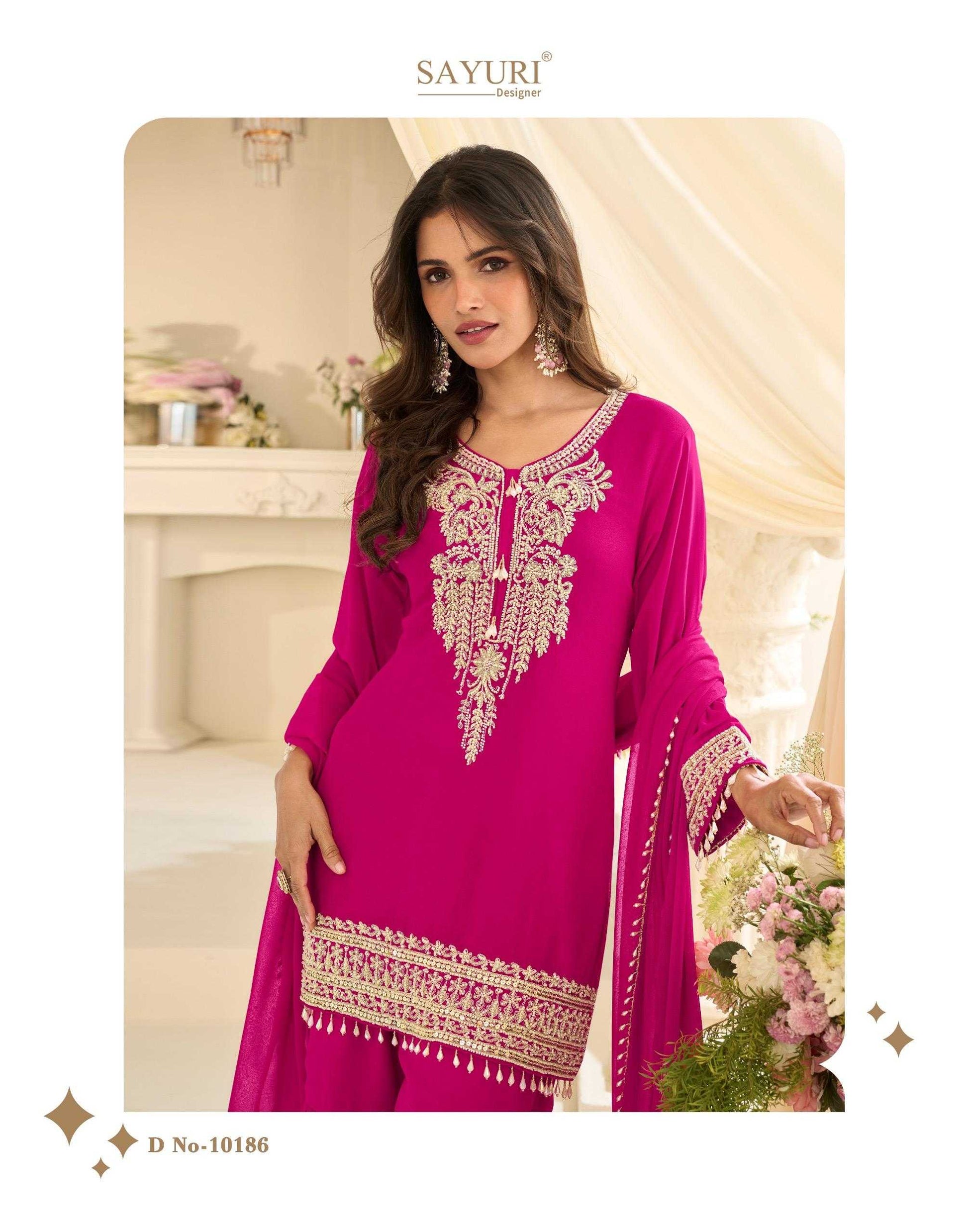 Georgette Sharara Salwar Suit