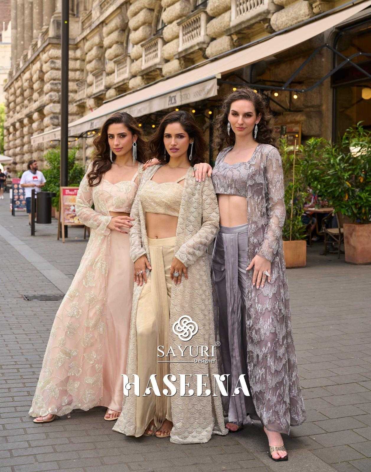 Crepe Silk Embroidery Suit