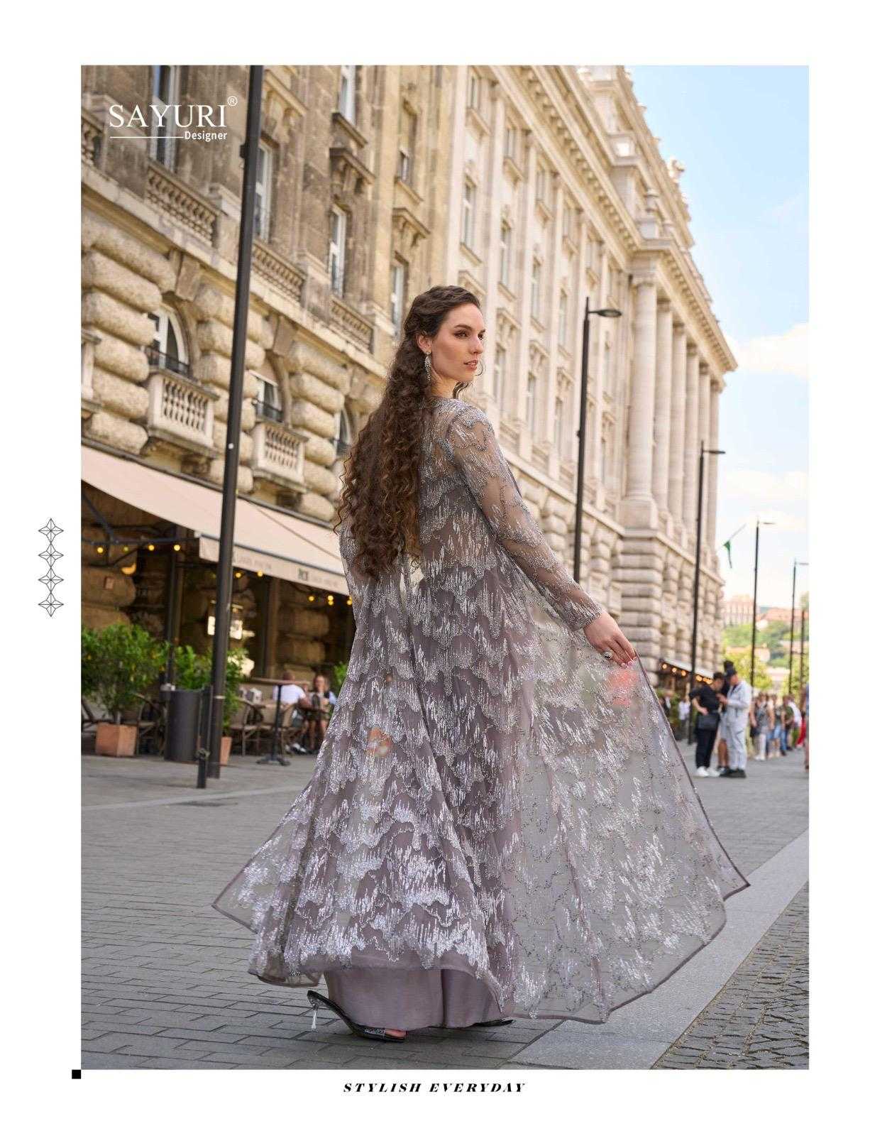 Crepe Silk Embroidery Suit