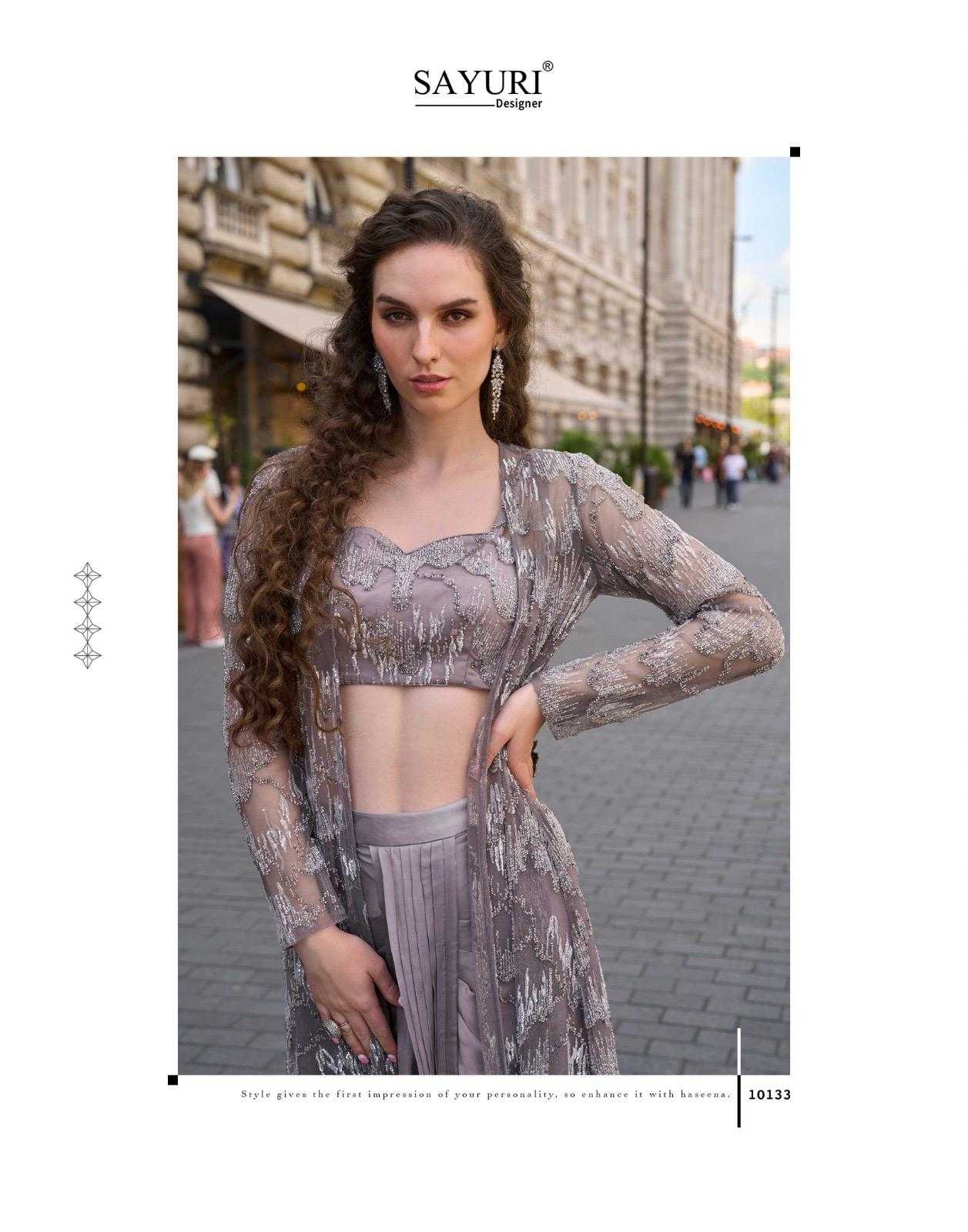 Crepe Silk Embroidery Suit