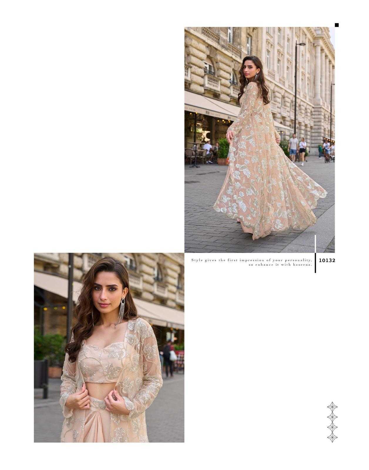 Crepe Silk Embroidery Suit