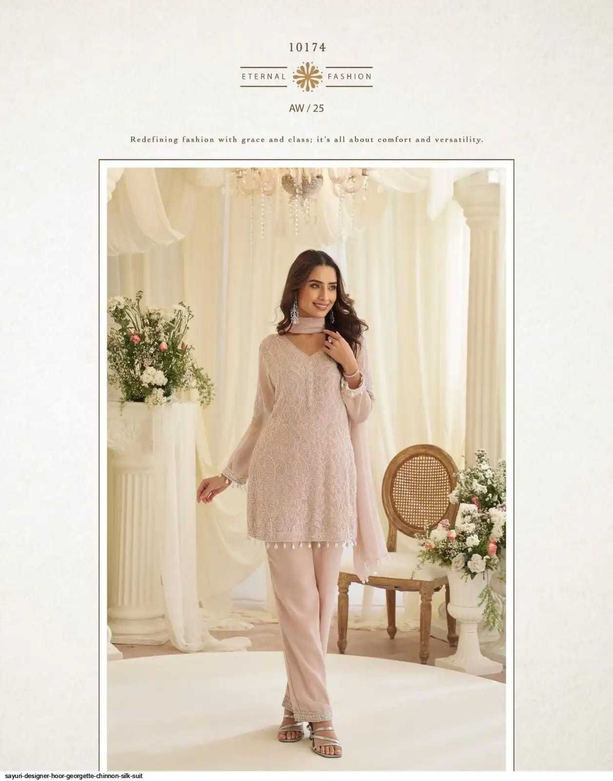 Georgette Embroidery Suit