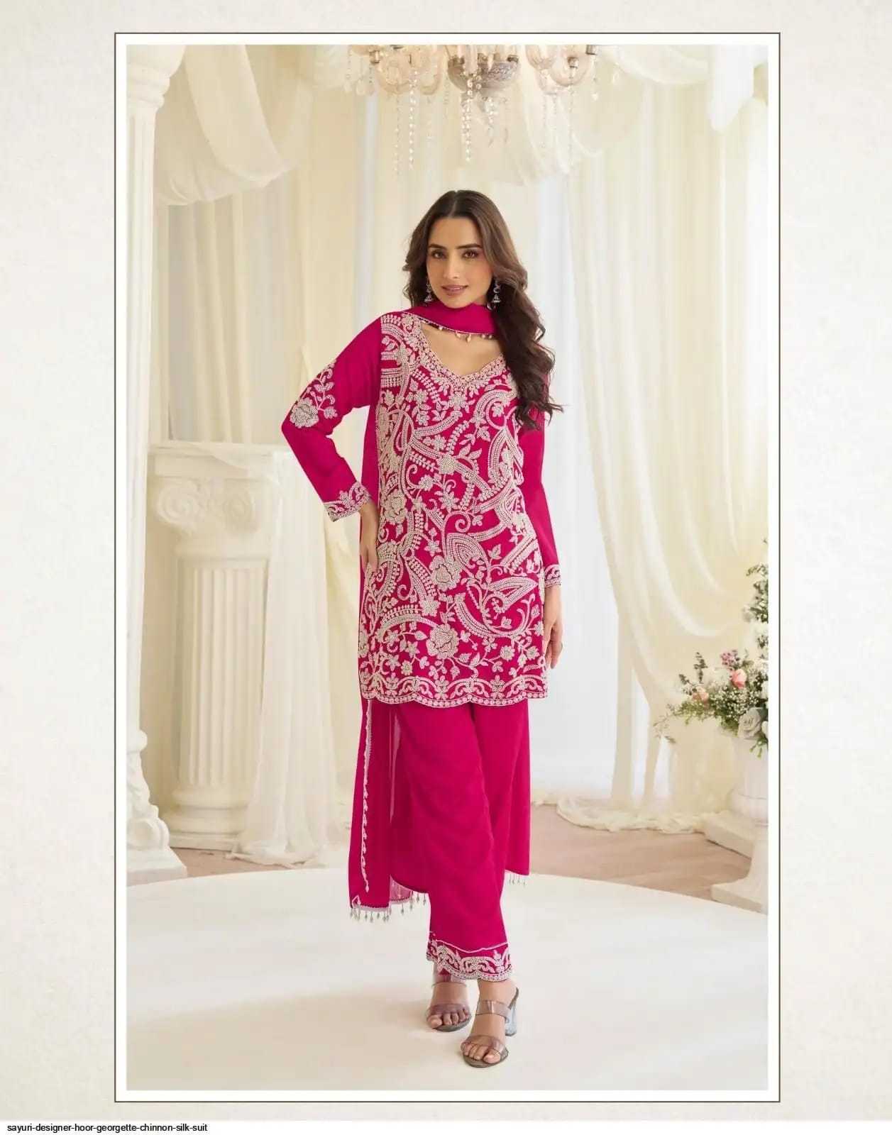 Georgette Embroidery Suit