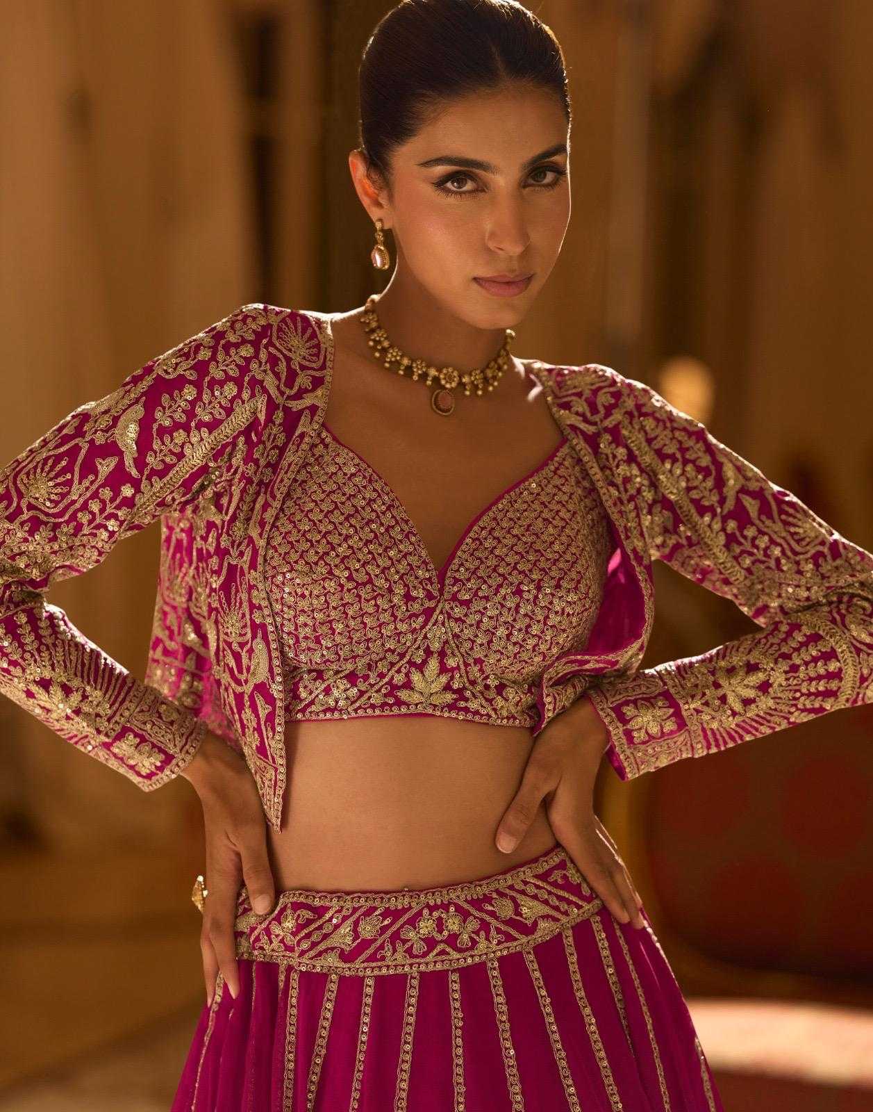 Georgette Designer Lehenga