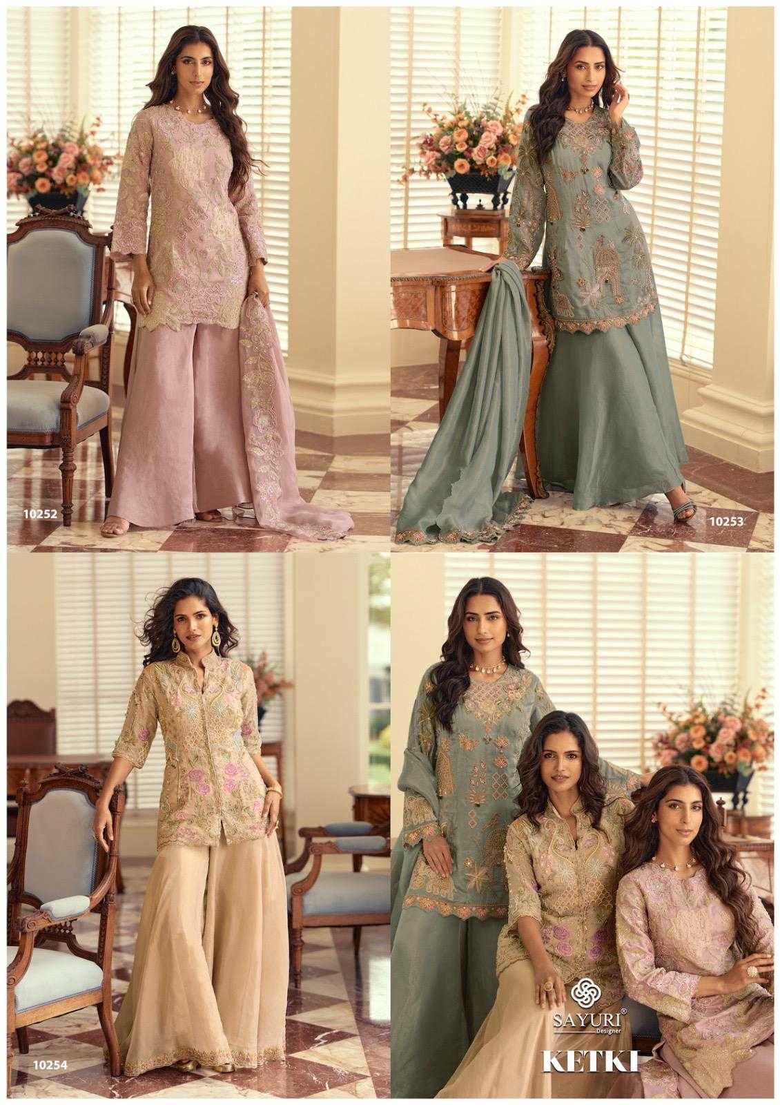 Premium Silk Embroidery Suit