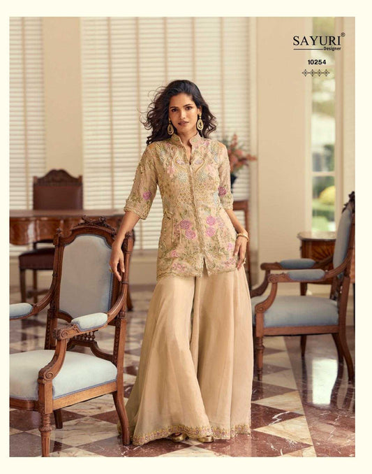 Premium Silk Embroidery Suit