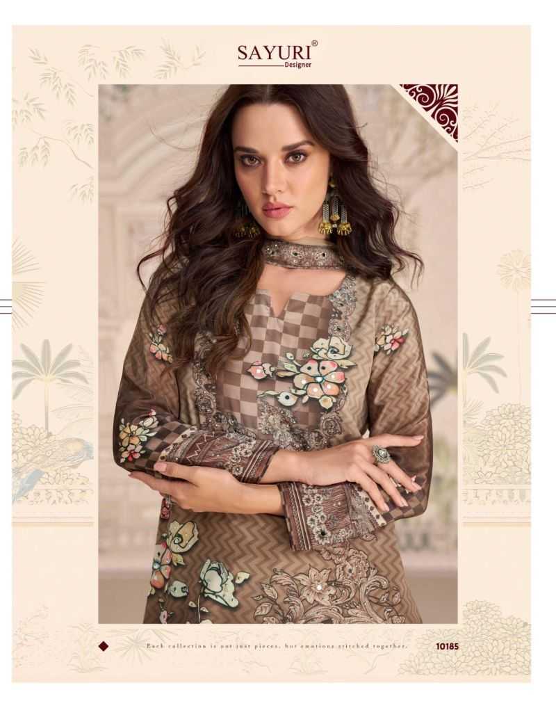 Crepe Silk Embroidery Suit