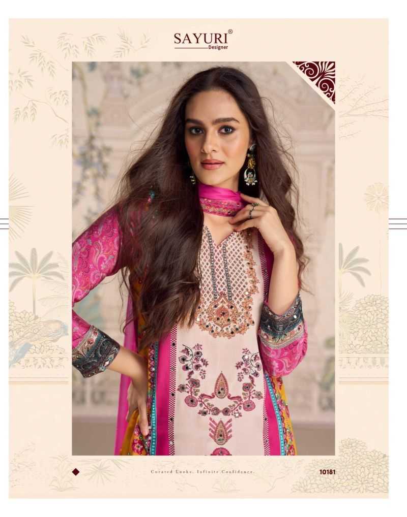 Crepe Silk Embroidery Suit