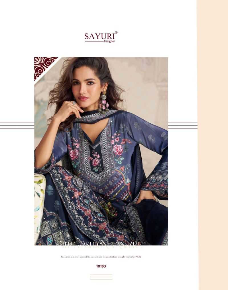 Crepe Silk Embroidery Suit