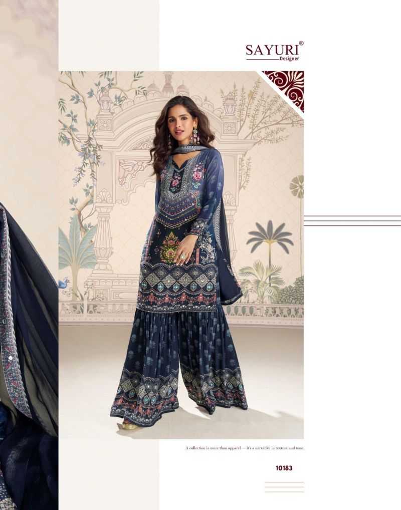 Crepe Silk Embroidery Suit
