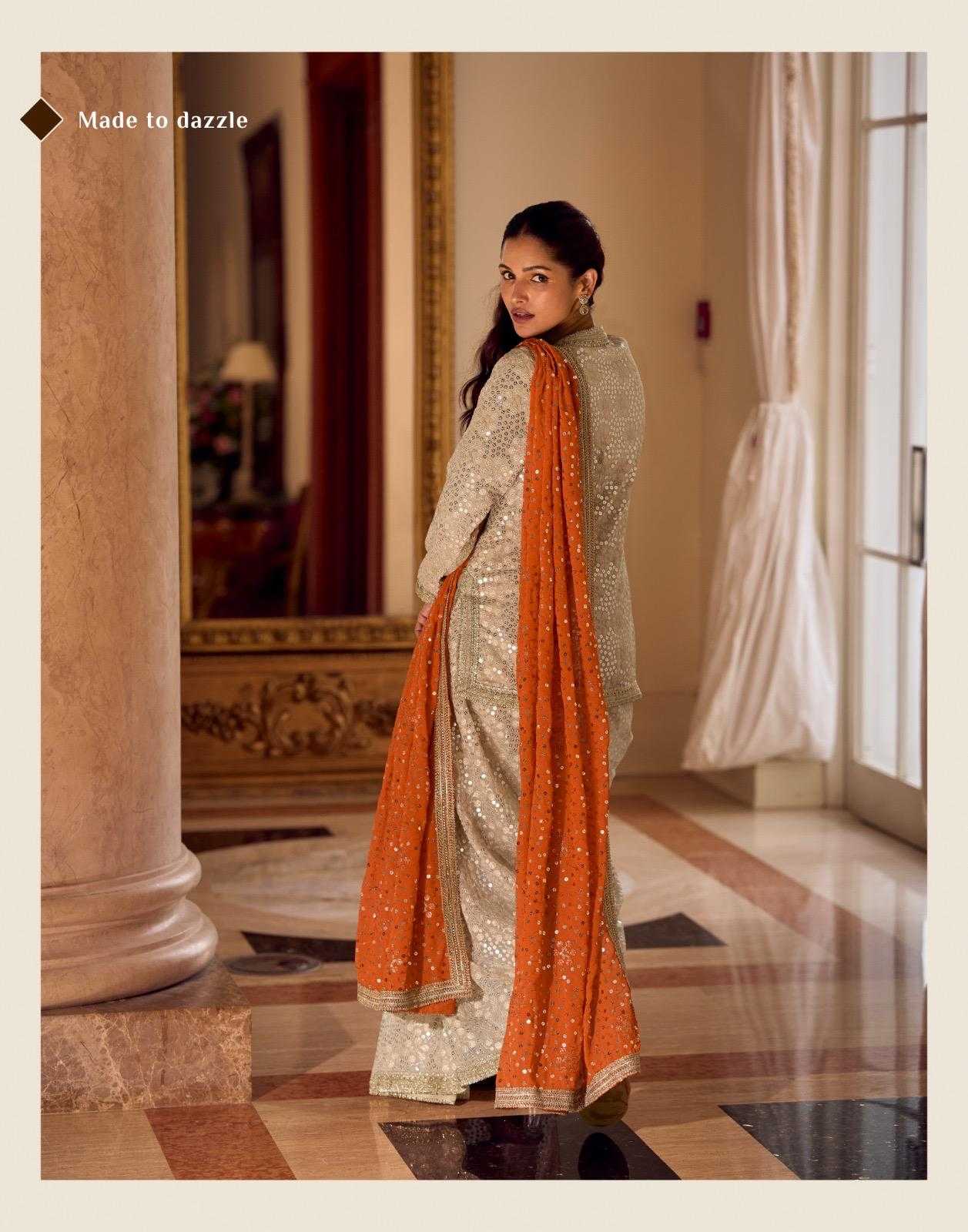 Poly Georgette Embroidery Suit