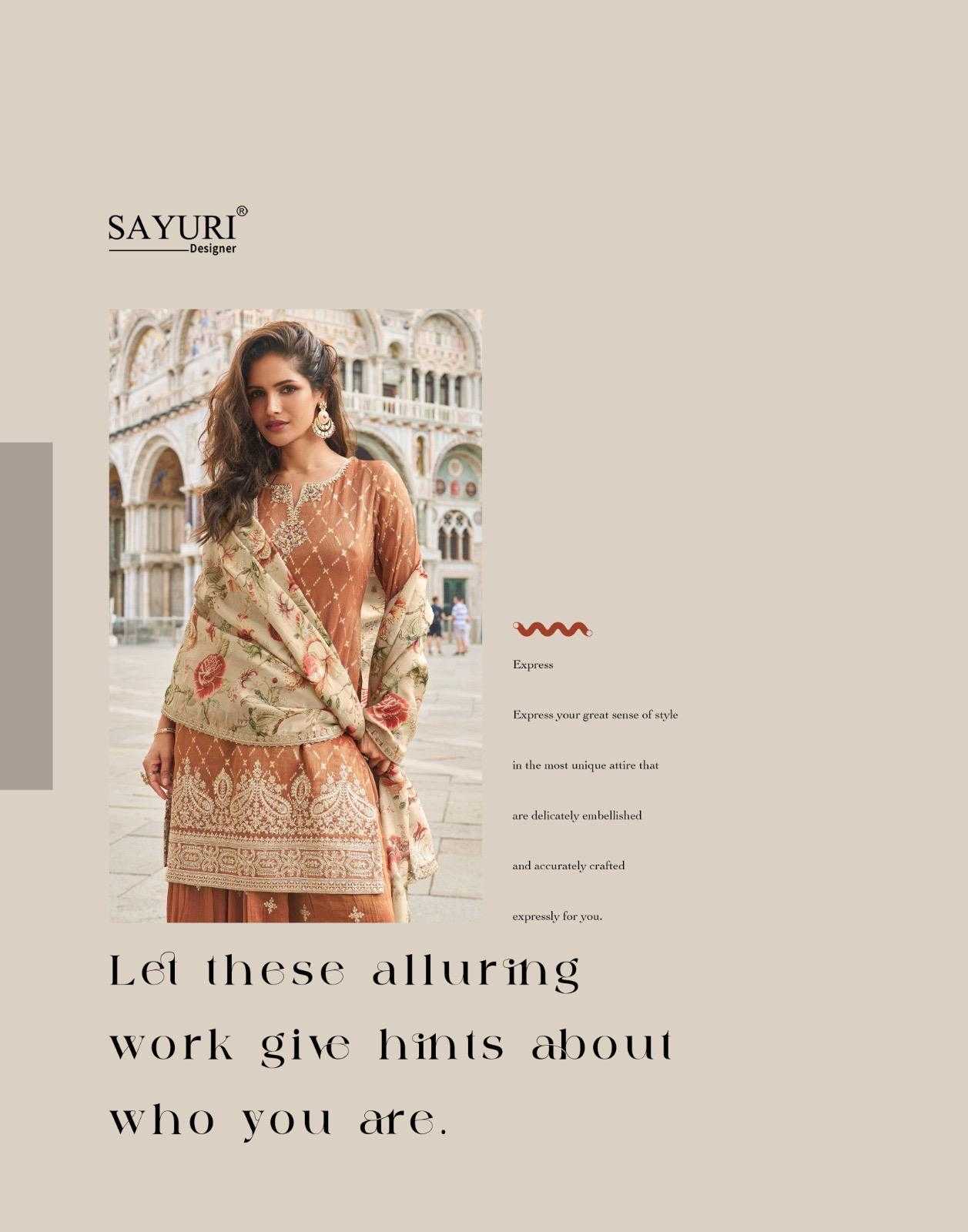 Shimmer Silk Embroidery Suit