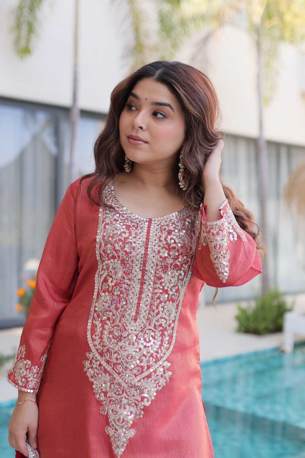 Viscose Party Wear Kurti