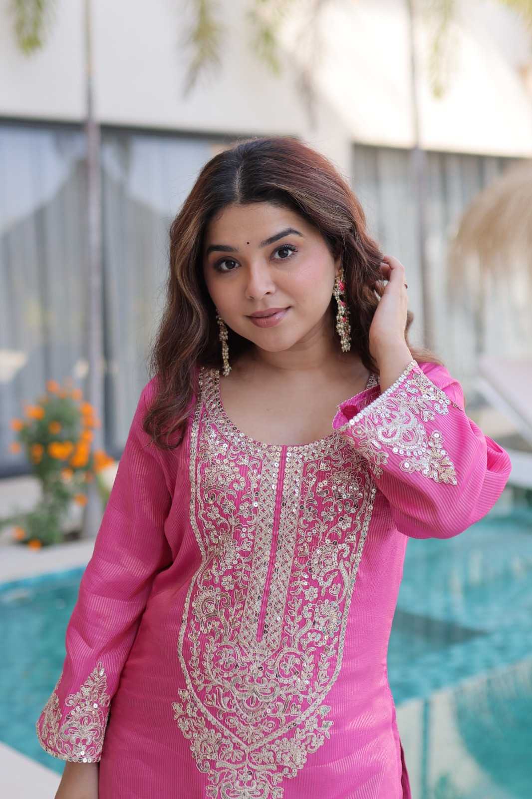 Viscose Party Wear Kurti