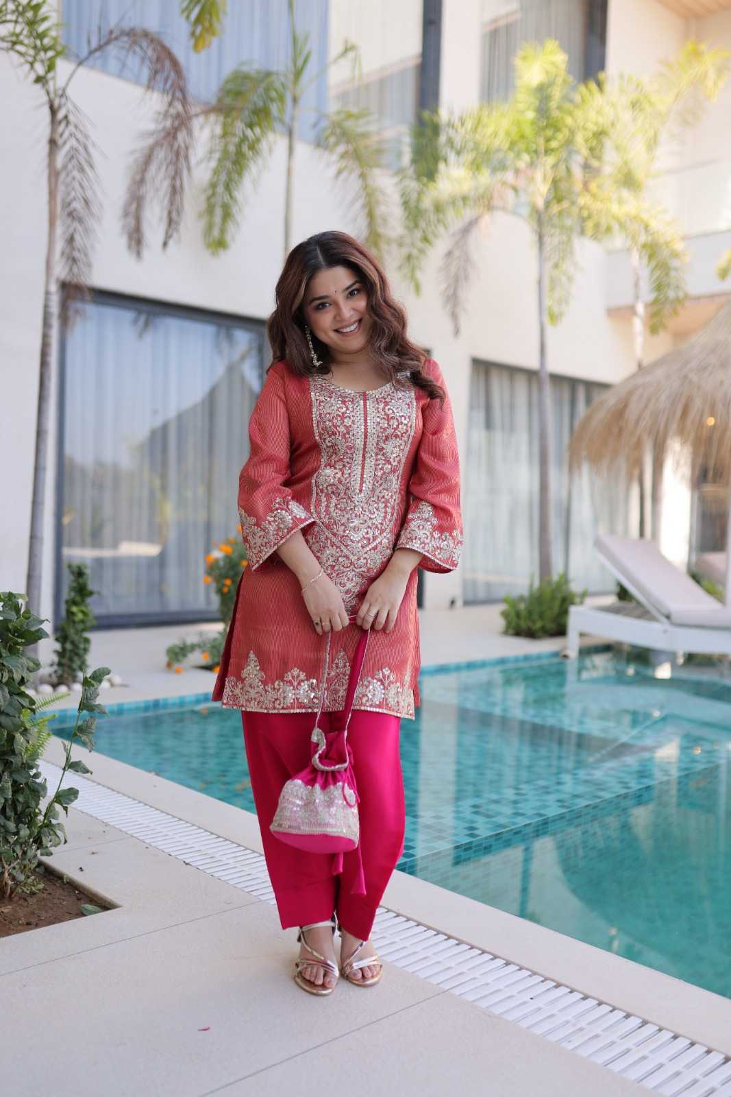 Viscose Party Wear Kurti