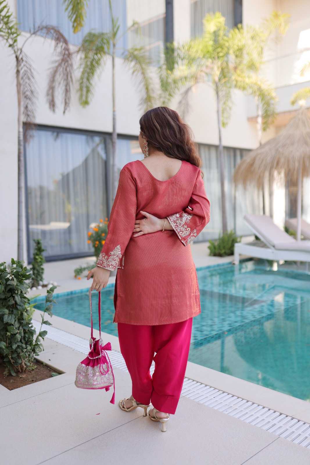 Viscose Party Wear Kurti