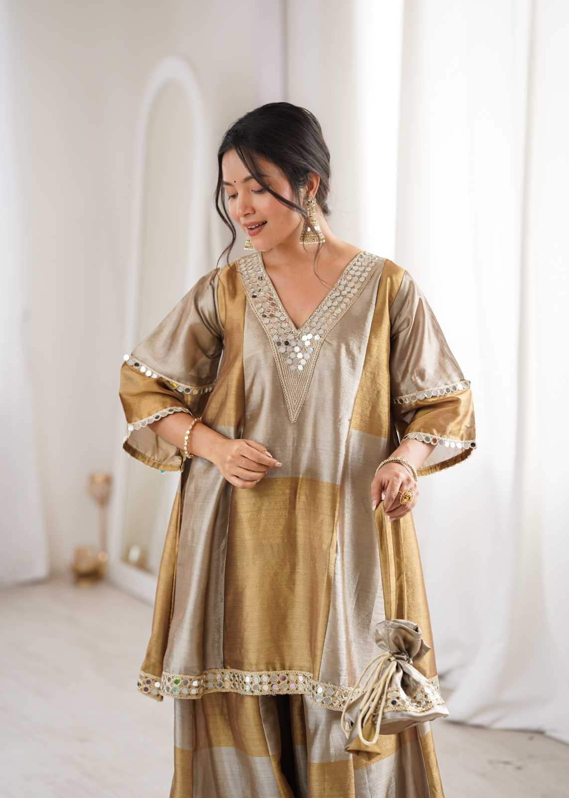 Tissue Designer Kurti