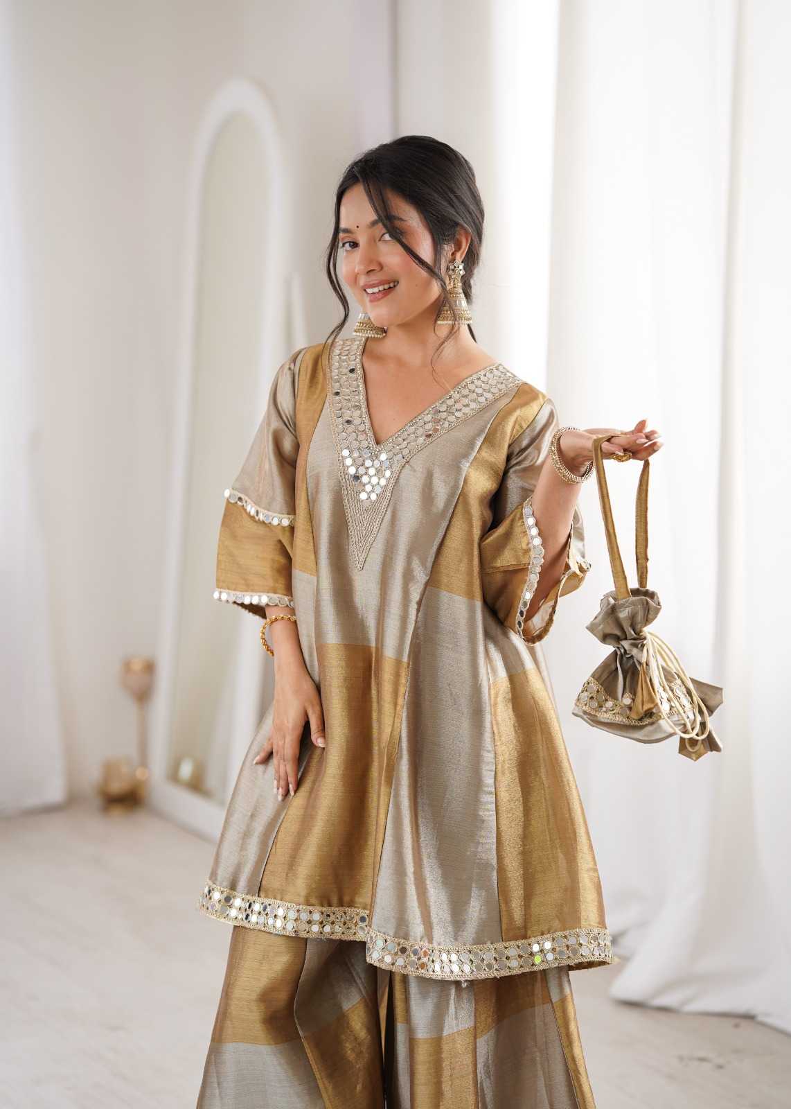 Tissue Designer Kurti