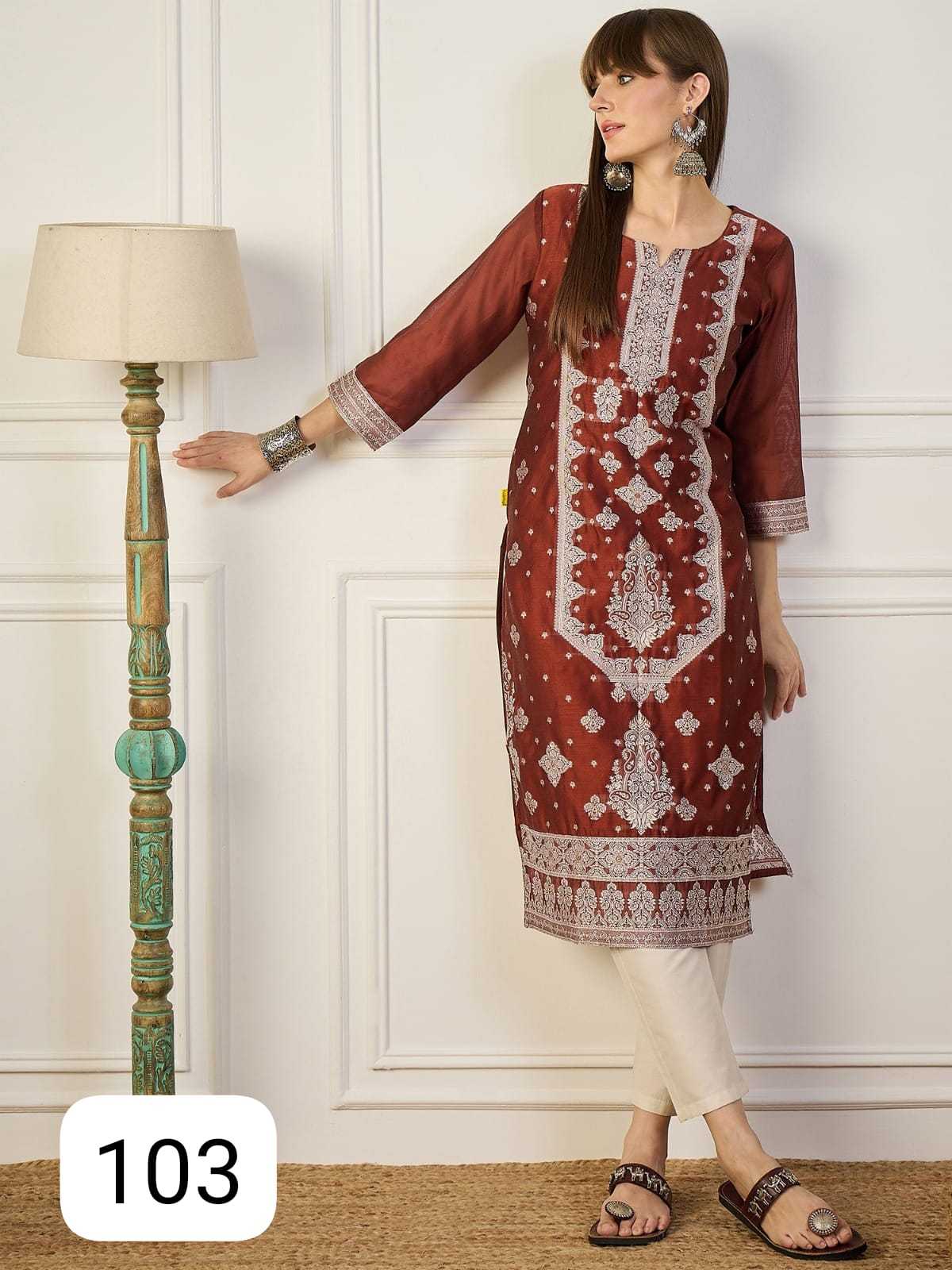 Soft Cotton Silk Designer Kurti