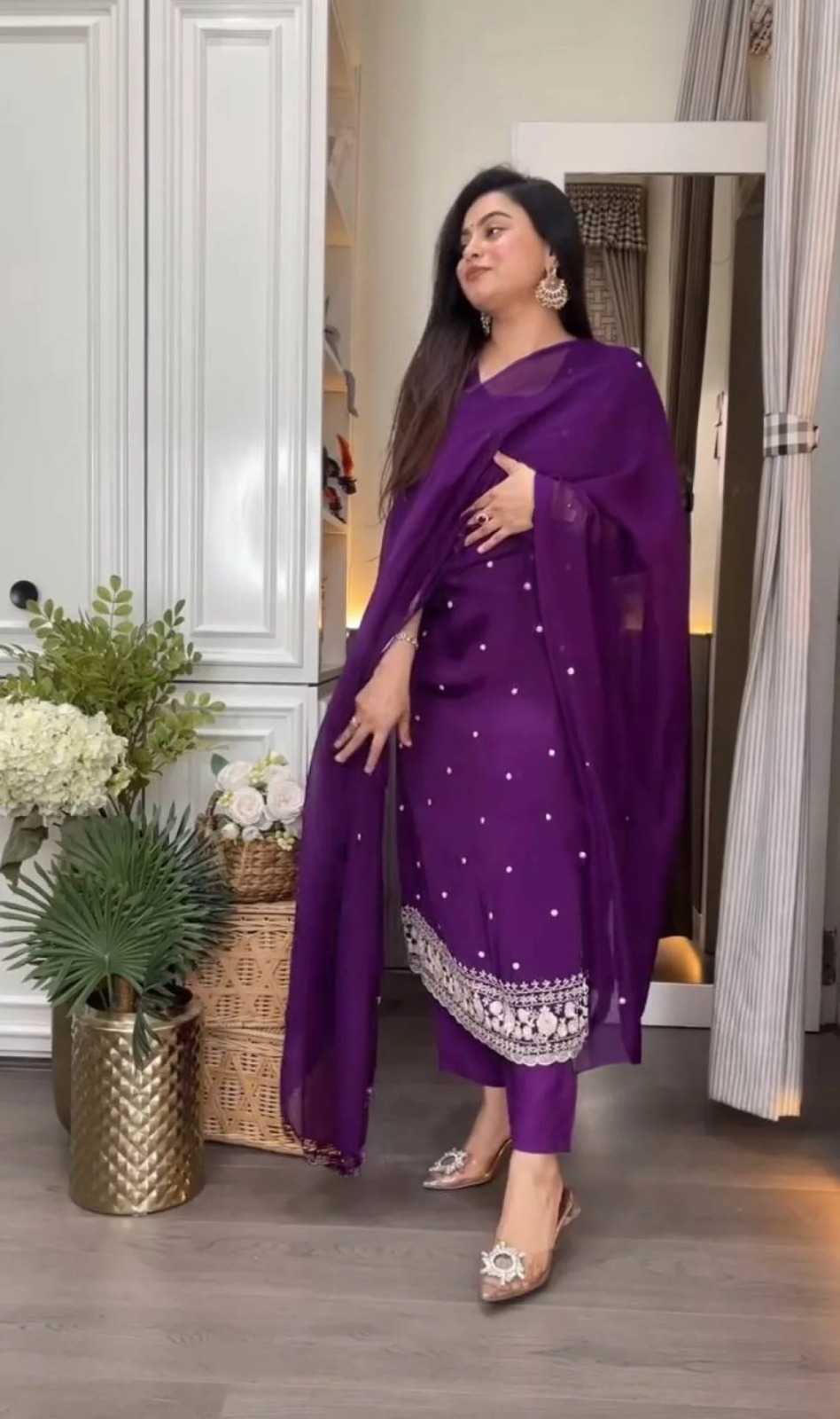 Embroidery Suit