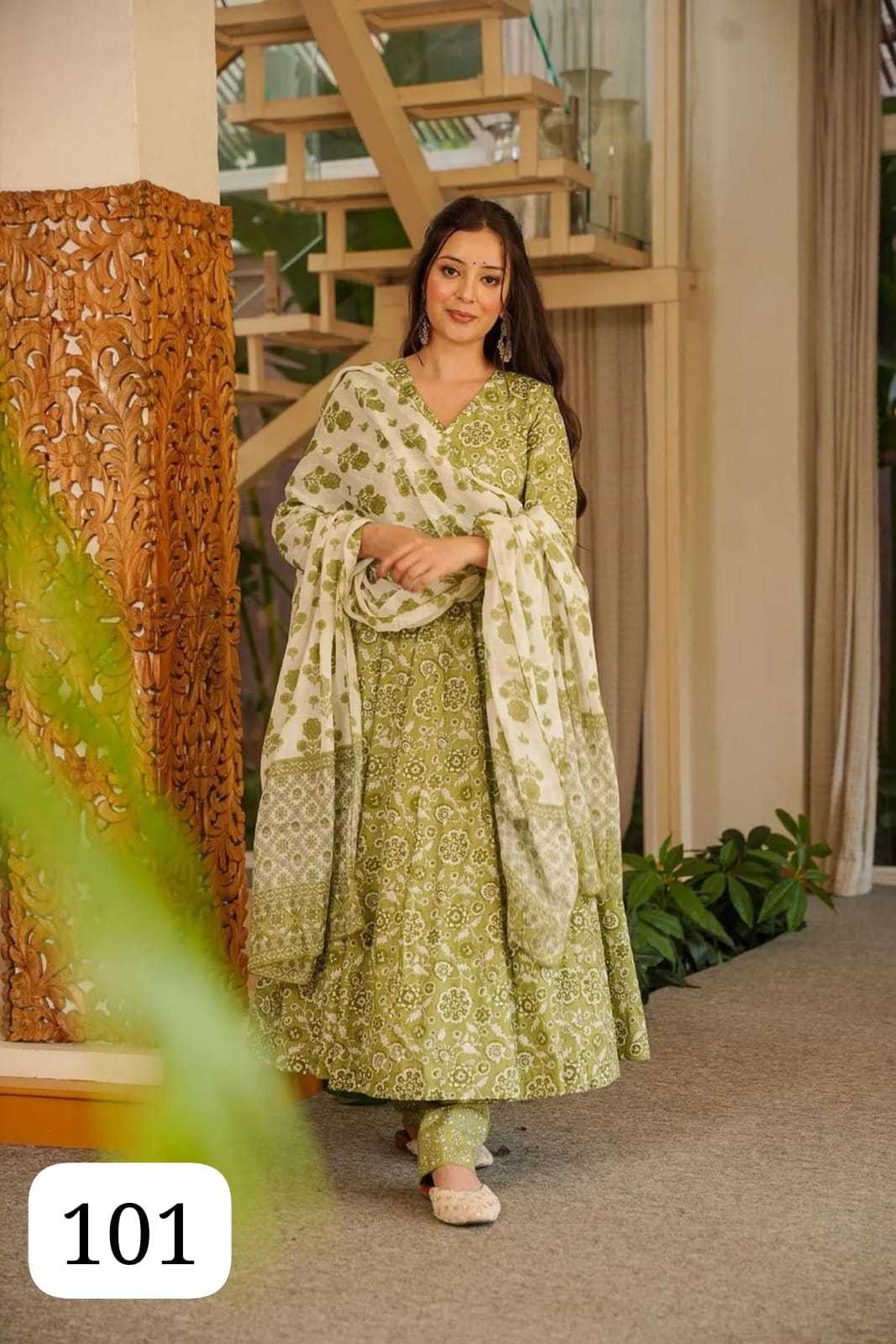 Soft Cotton Silk Suit