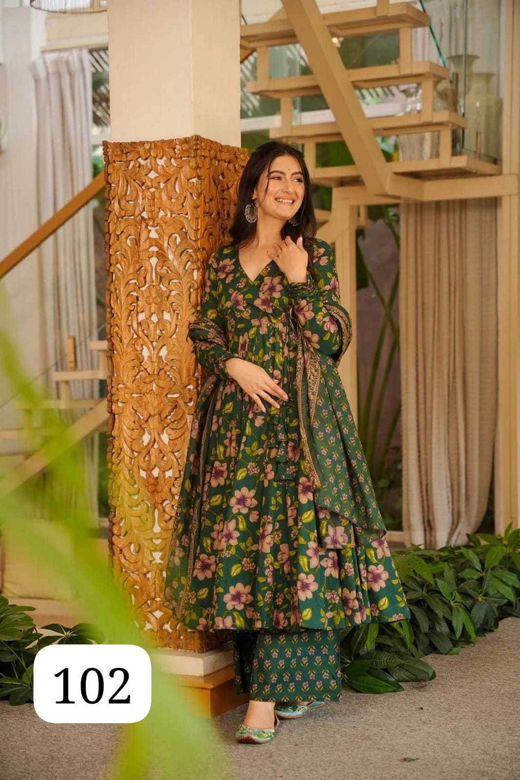 Soft Cotton Silk Suit