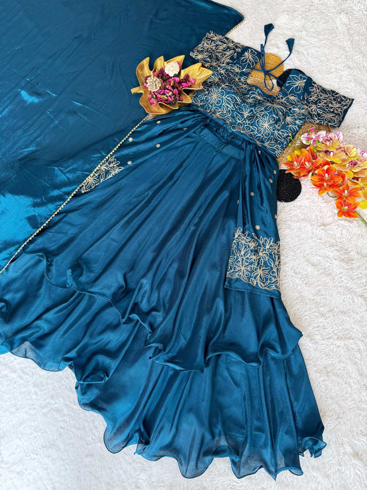 Silk Lehenga